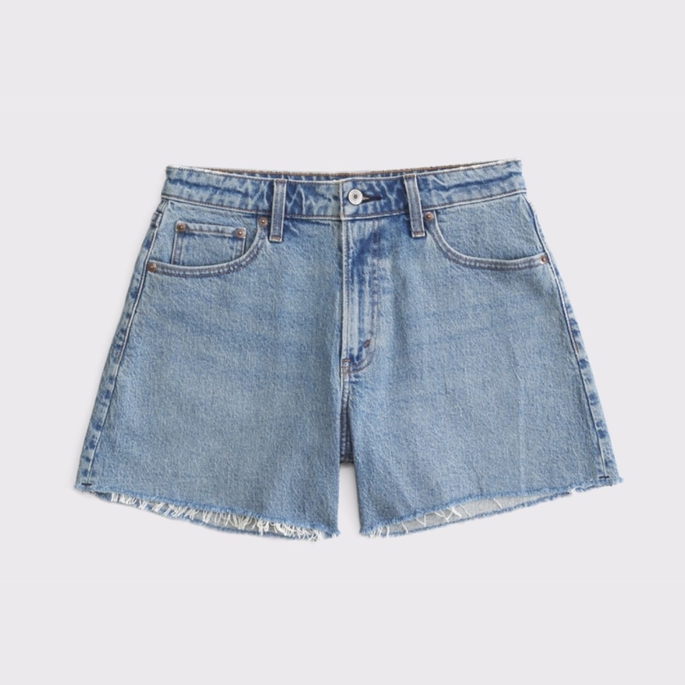 Abercrombie Curve Love Jean Shorts